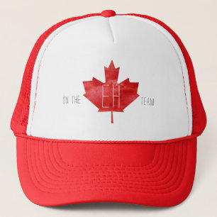 Casquette On The Eh Team   Canada Flag