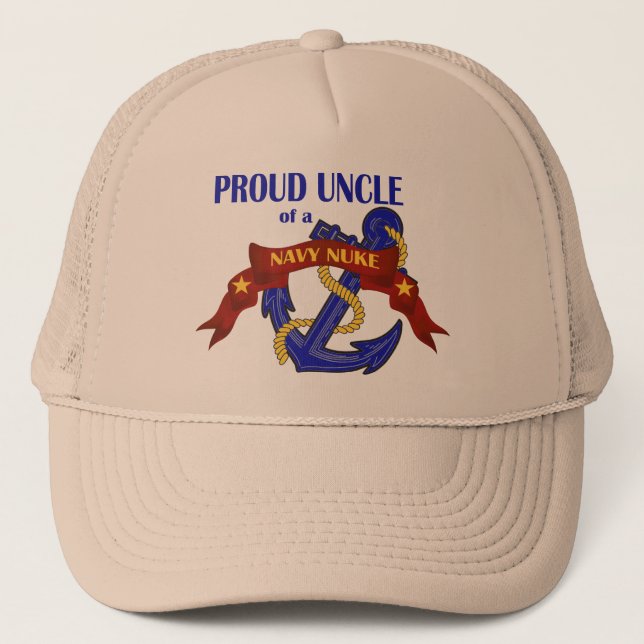 Casquette Oncle d'une arme nucléaire de marine (Devant)