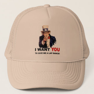 Casquette Oncle Sam VEUT VOUS LAPDER