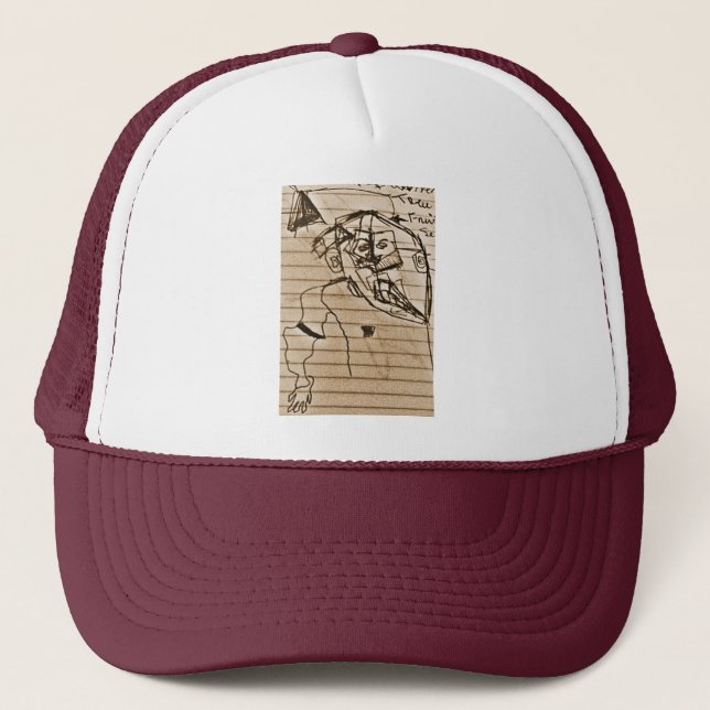CASQUETTE ONDE DE LA MAIN DROITE (Devant)