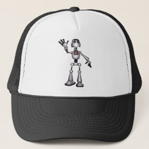 Casquette ondulation tramée de type de robot de la science