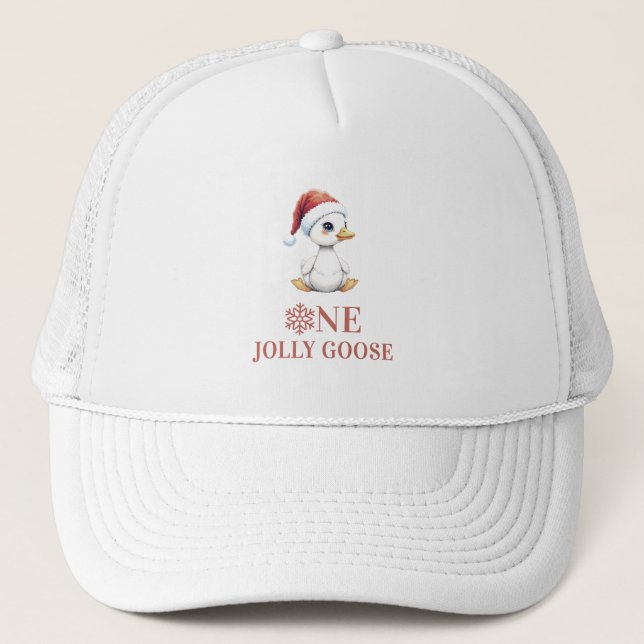 Casquette One Jolly Goose December First Birthday (Devant)