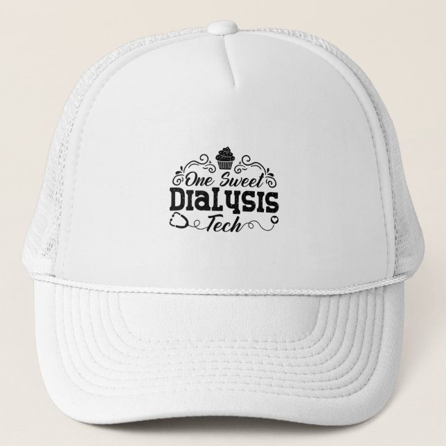 Casquette One Sweet Dialysis Technician Dialysis Nurse (Devant)