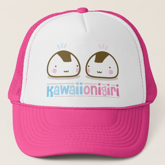 Casquette onigiris de kawaii (Devant)