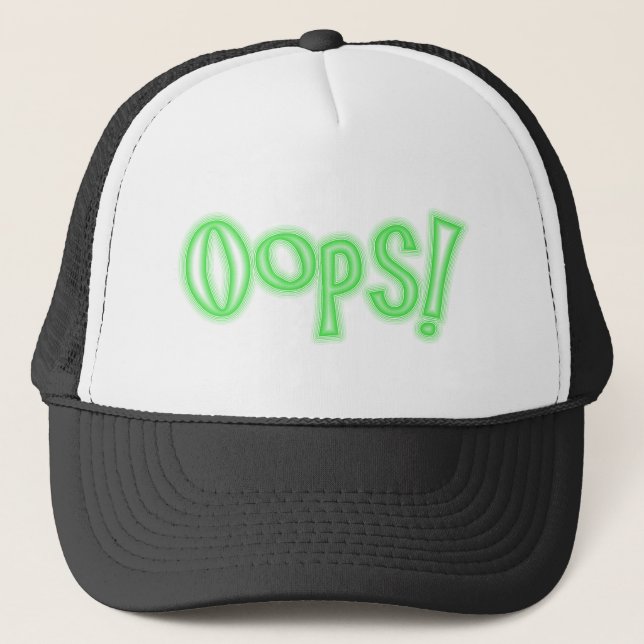 Casquette Oops ! (Devant)