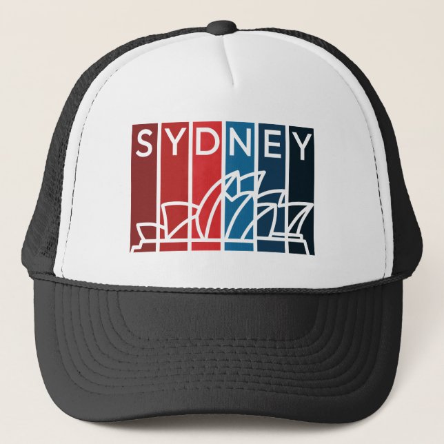 Casquette Opéra Abstrait de Sydney pour les amateurs de voya (Devant)