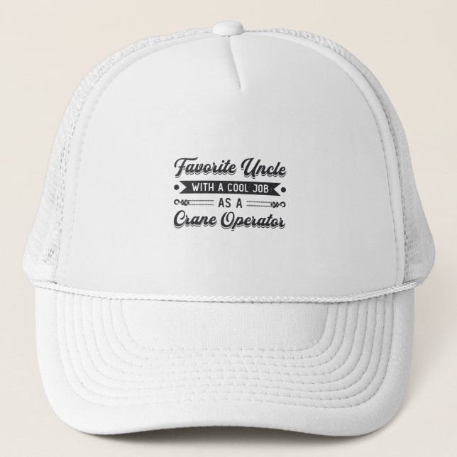 Casquette Opérateur de grue du chantier de construction de l (Devant)