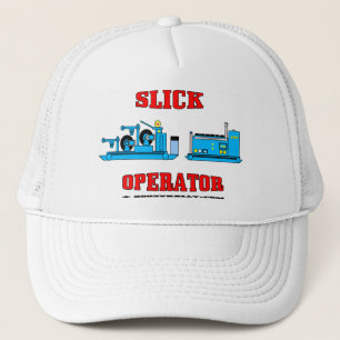 Casquette Opérateur luisant, opérateur de Slickline,
