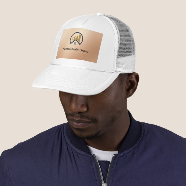 Casquette Or Rose | Immobilier couleur rouge (En situation)