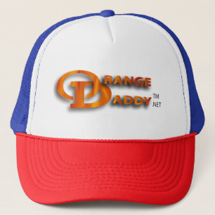 Casquette Orange Daddy 2D