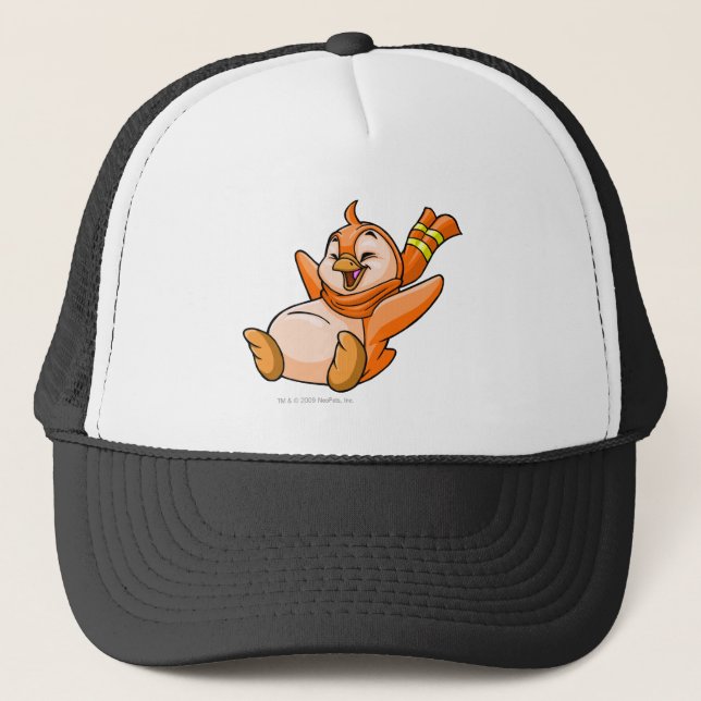 Casquette Orange de Bruce (Devant)