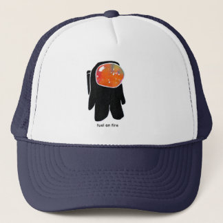 Casquette orange de camionneur de citrons
