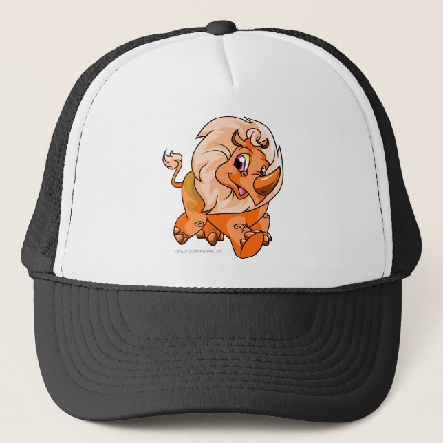 Casquette Orange de Tonu (Devant)