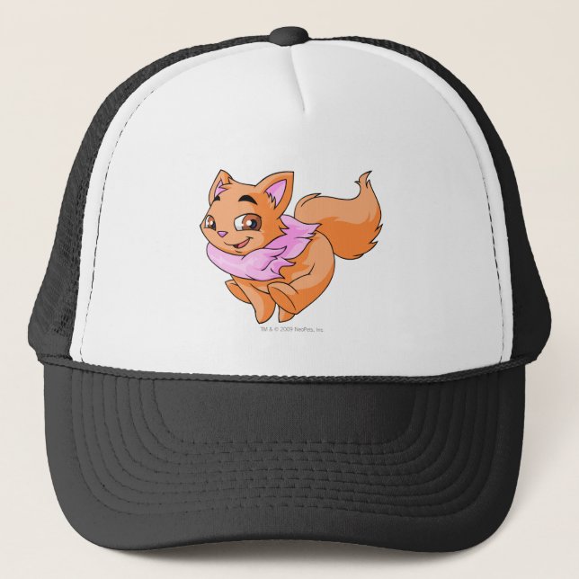 Casquette Orange de Wocky (Devant)