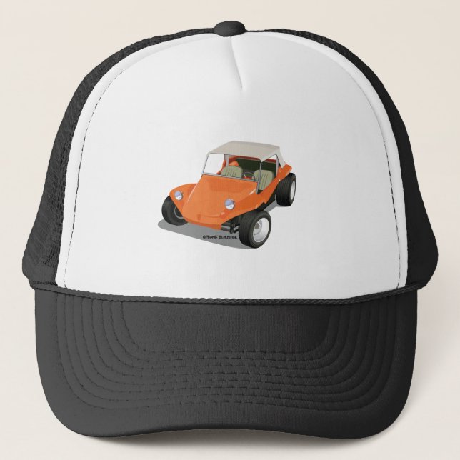 Casquette Orange Manx uniquement (Devant)