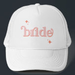 Casquette Orange PINK Disco Bridal Party de mariée poule DO<br><div class="desc">Revenez dans le temps avec notre collection Retro Disco Ball Bridal Shower Invitations & Decor. Plongez dans la nostalgie de la les années 70 avec des arches beiges et grises, rehaussées de polices de parties scintillant argentées super. L'emblématique boule de disco rétro prend le devant de la scène, évoquant une...</div>