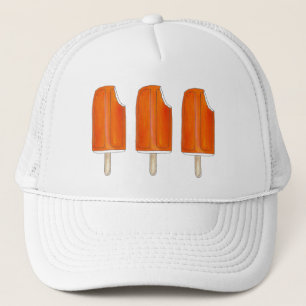 Casquette Orange Vanilla Crème glacée Céramsicle Pops Popsic