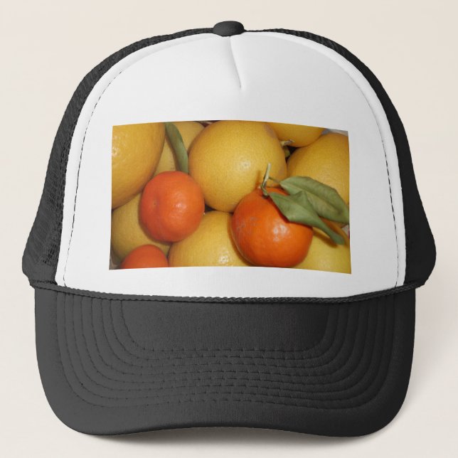 Casquette Oranges et citrons (Devant)