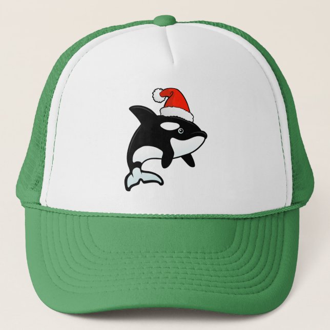 Casquette Orca Père Noël (Devant)