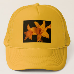 Casquette Orchidée jaune