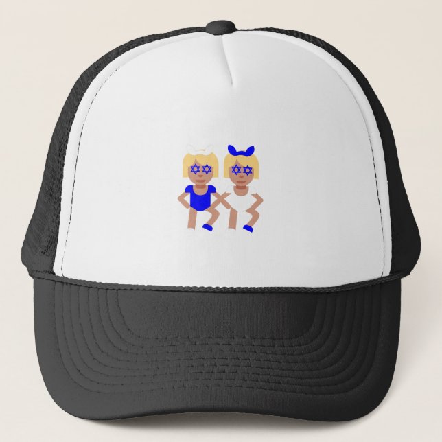 Casquette oreilles de lapin hanoukka (Devant)