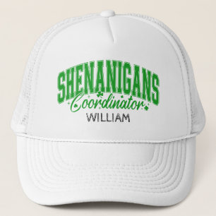 Casquette Organisateur de Shenanigans Saint-Patrick personna