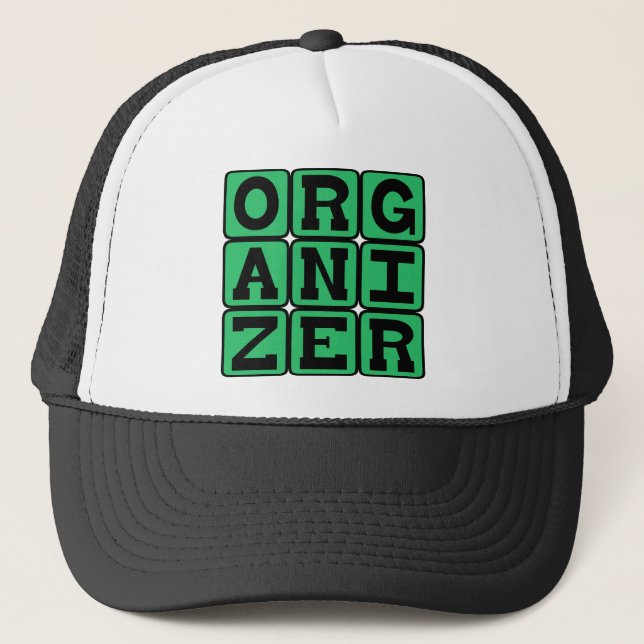 Casquette Organisateur, meneur (Devant)
