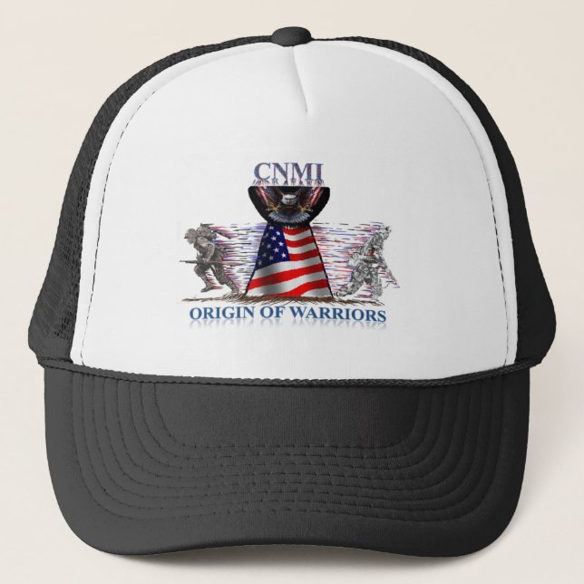 Casquette Origine des guerriers (Devant)