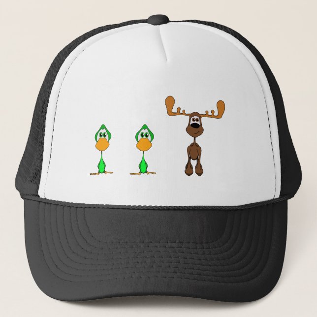Casquette Orignaux de canard de canard (Devant)