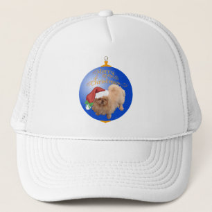 Casquette Ornement de Noël Pékinois