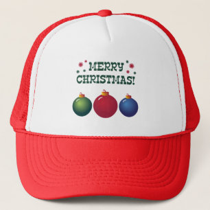 Casquette Ornements de Noël