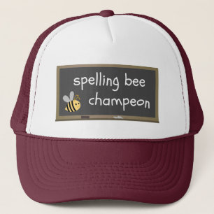 Casquette Orthographe du champeon Bee Humour faussement orth