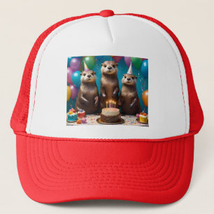 Casquette Otter Triplets Anniversaire,