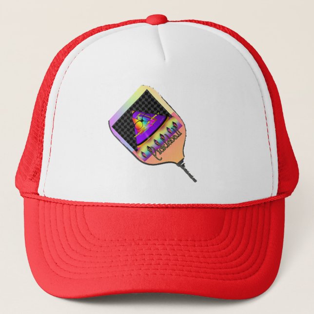 Casquette Où est le Sun Pickleball Red (Devant)