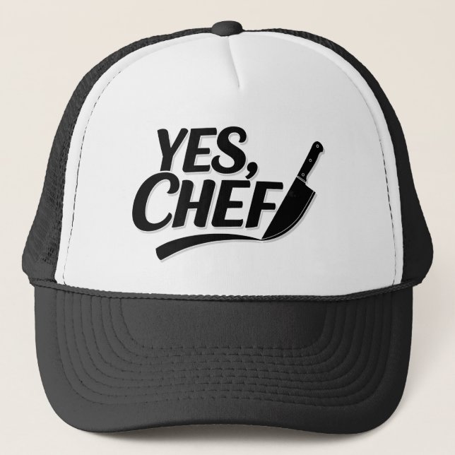 Casquette Oui Chef ! (Devant)