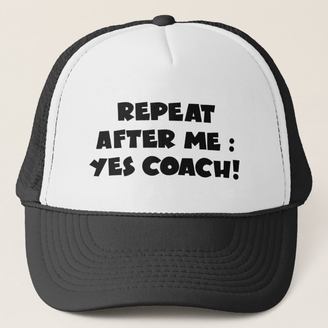 Casquette Oui Coach (Devant)