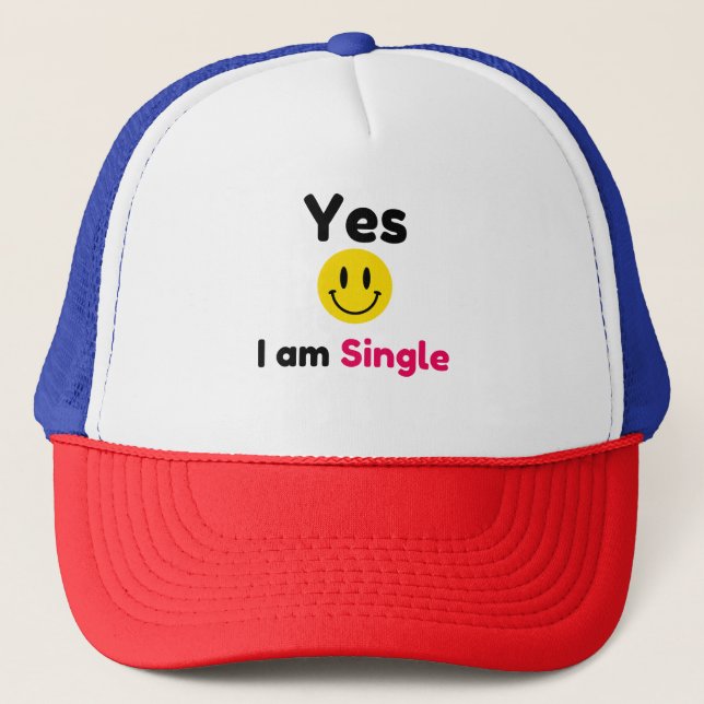 Casquette Oui, je suis une conception unique (Devant)