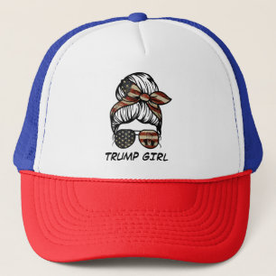 Casquette Oui, je suis une fille de Trump - Trump 2024 Elec