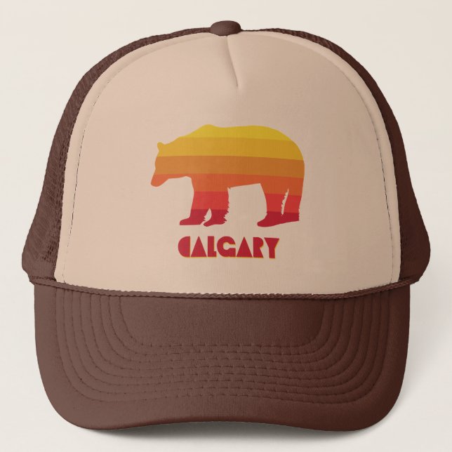Casquette Ours arc-en-ciel de Calgary (Devant)
