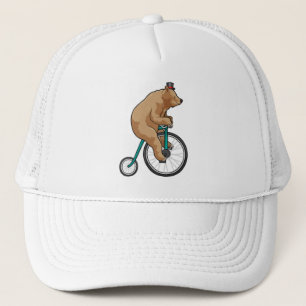 Casquette Ours au cirque à vélo
