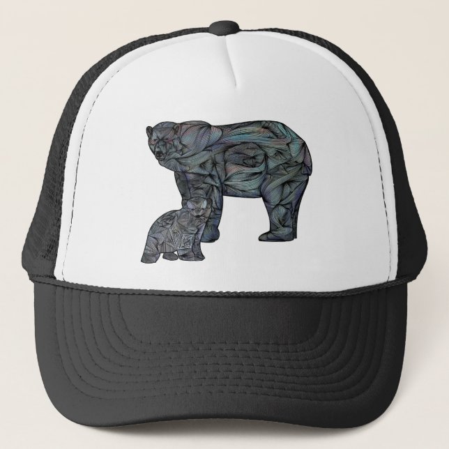 Casquette Ours blancs (Devant)