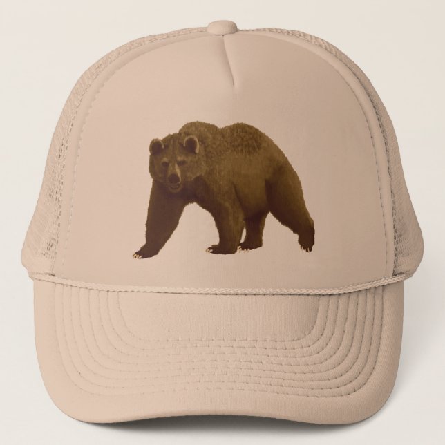 Casquette Ours Brown (Devant)