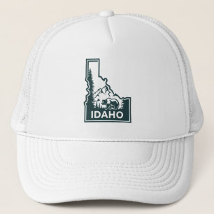 Casquette Ours Carte Idaho