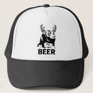 Casquette Ours + Cerfs communs = bière