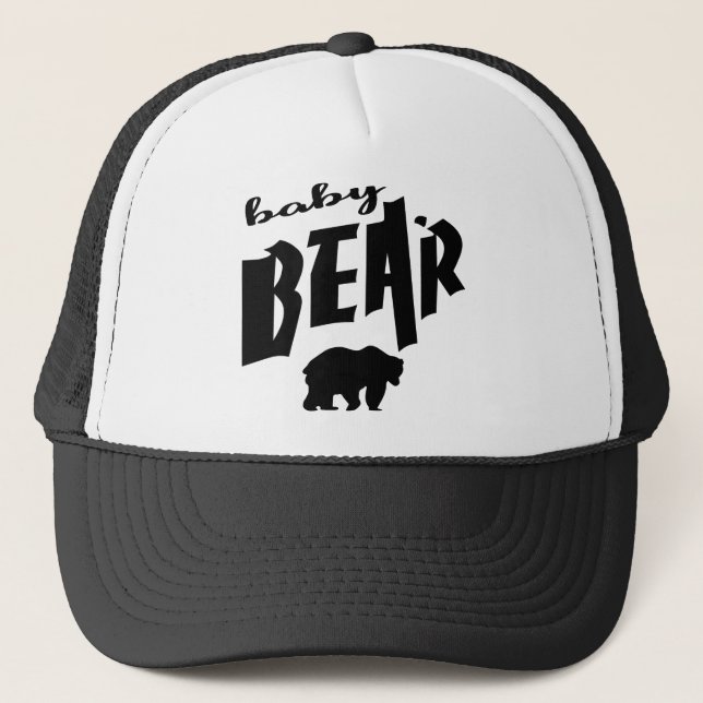 Casquette Ours de bébé #USAPatriotGraphics ©WhiteTigerLLC.Co (Devant)
