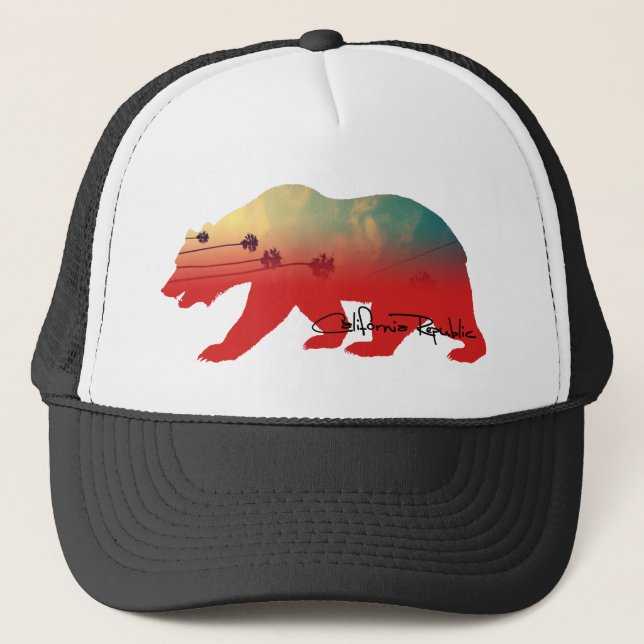 Casquette Ours de la Californie (Devant)