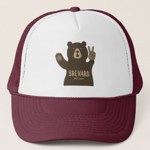 Casquette Ours de paix de Brevard Caroline du Nord