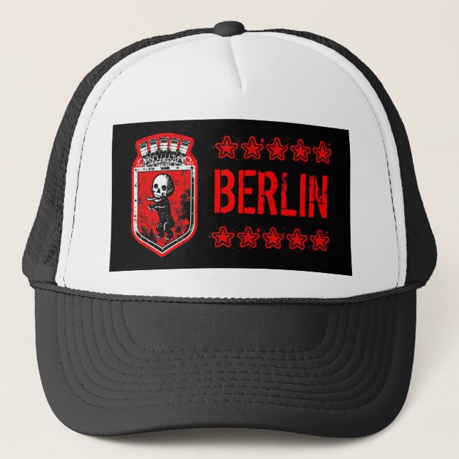CASQUETTE OURS DE ZOMBI DE BERLIN (Devant)