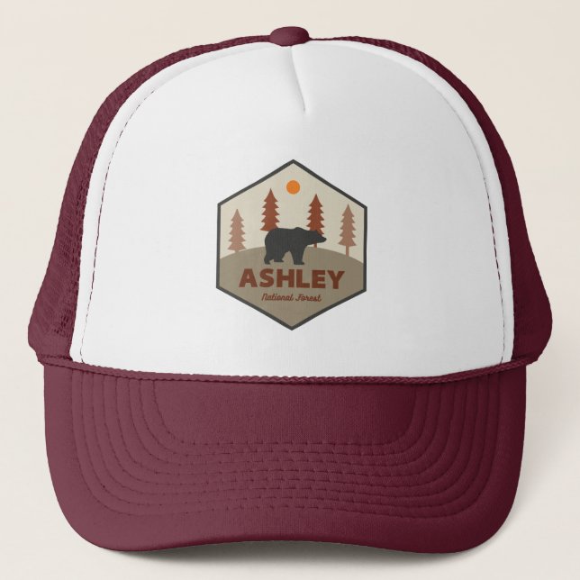 Casquette Ours forestier national Ashley (Devant)