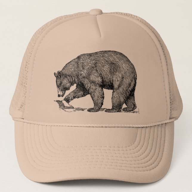 Casquette Ours noirs (Devant)